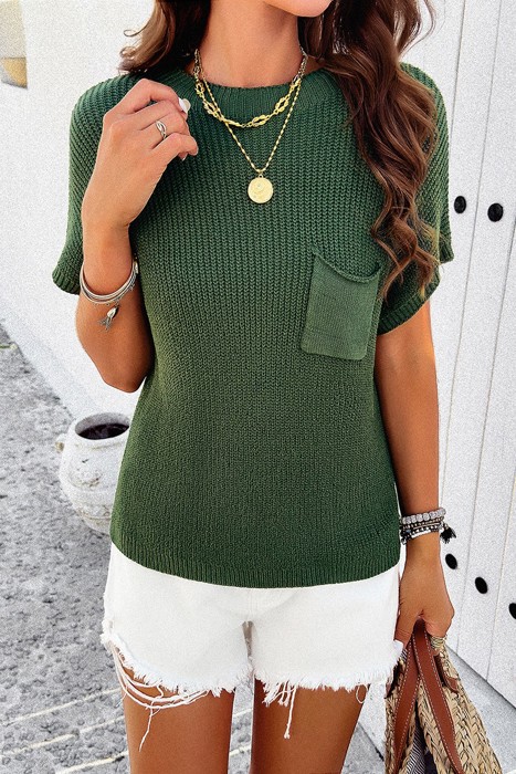 Love Kuza Off Duty Knit Top