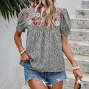  Love Kuza Embroidered Canopy Blouse