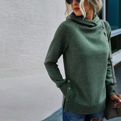 Love Kuza Forest Haven Button-Hoodie Pullover