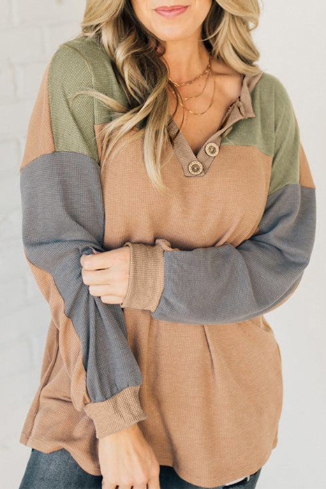 Love Kuza - Autumn Hues Henley