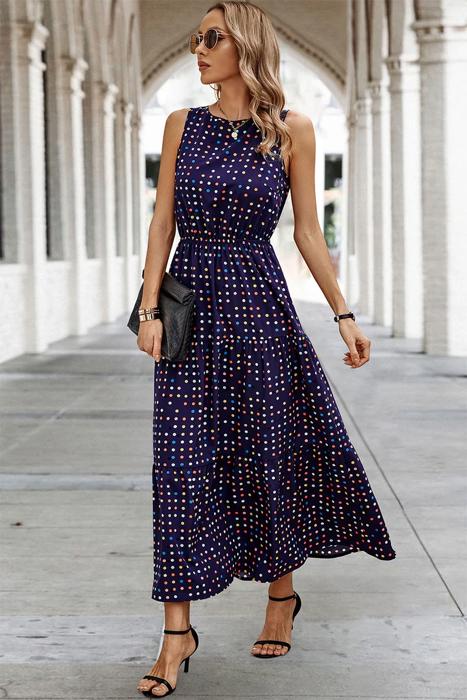 Love Kuza Starry Night Sleeveless Maxi