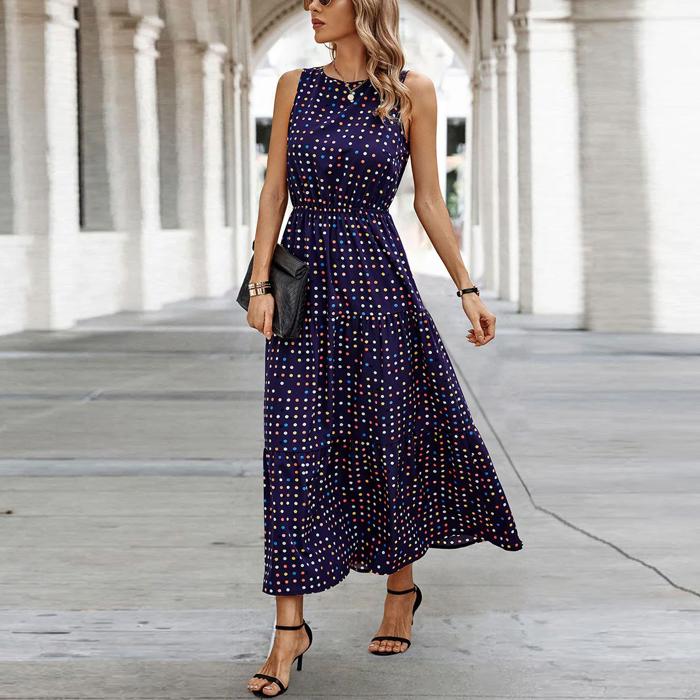 Love Kuza Starry Night Sleeveless Maxi