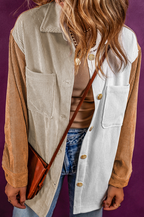 Love Kuza - Harvest Blend Corduroy Shacket