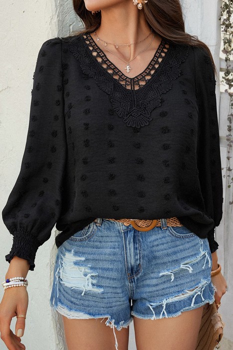 Love Kuza Gypsy Lace Blouse
