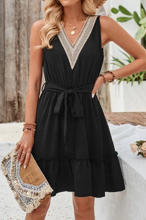 Love Kuza Boho Vibe Sleeveless Dress