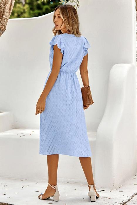 Love Kuza Geo Breeze Midi Dress