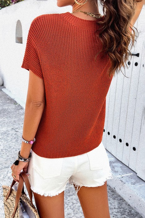 Love Kuza Off Duty Knit Top