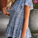  Love Kuza Bloom Ruffle Charm Blouse