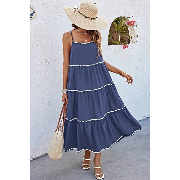 Love Kuza Wave Trim Wonder Maxi