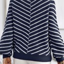  Love Kuza Striped Haven Knit Pullover Sweater