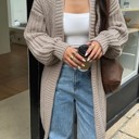  Love Kuza Weekend Comfort Chunky Rib Cardigan