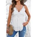  Love Kuza Lace Luxe Peplum Cami