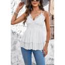  Love Kuza Lace Luxe Peplum Cami