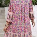  Love Kuza Vintage Boho Petals Dress
