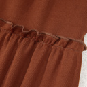  Love Kuza - Cinnamon Spice Tiered Babydoll Dress