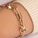  Love Kuza Starlit Double Link Bracelet
