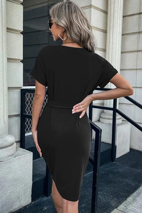 Love Kuza Button Everyday Ease Dress