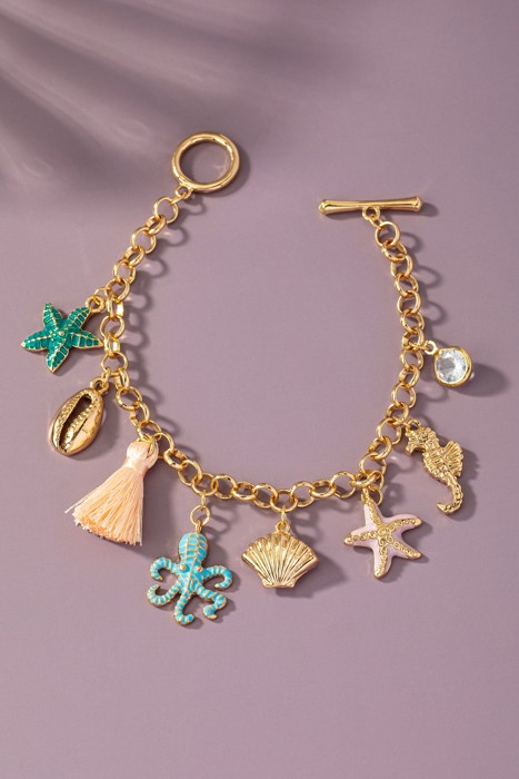 Very Carrot Ocean Treasures Charm Bracelet