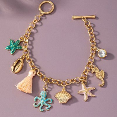 Very Carrot Ocean Treasures Charm Bracelet
