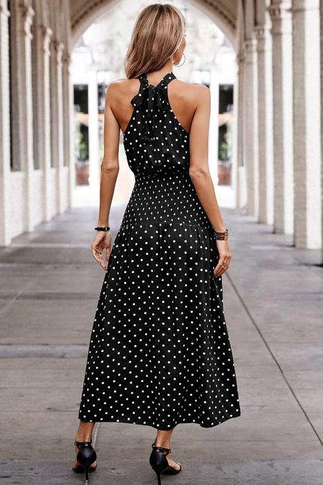 Love Kuza Dotty Delight Maxi Dress