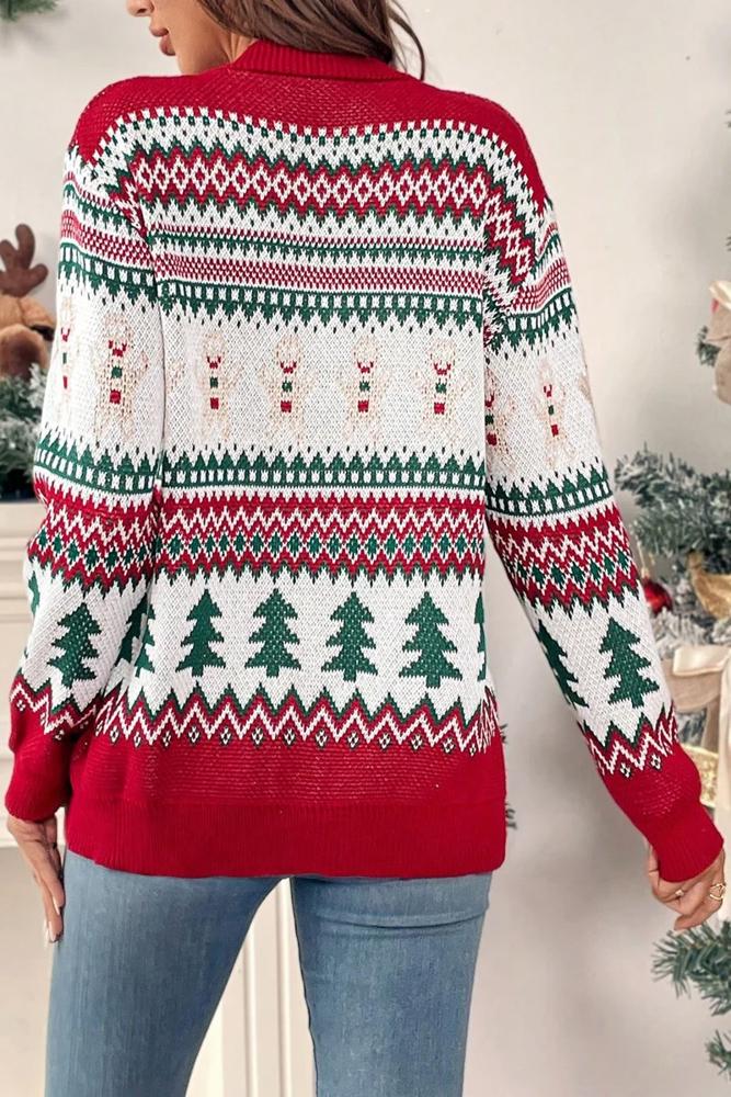 Love Kuza Gingerbread Cheer Cardigan