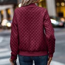  Love Kuza Quilted Bomber Jacket