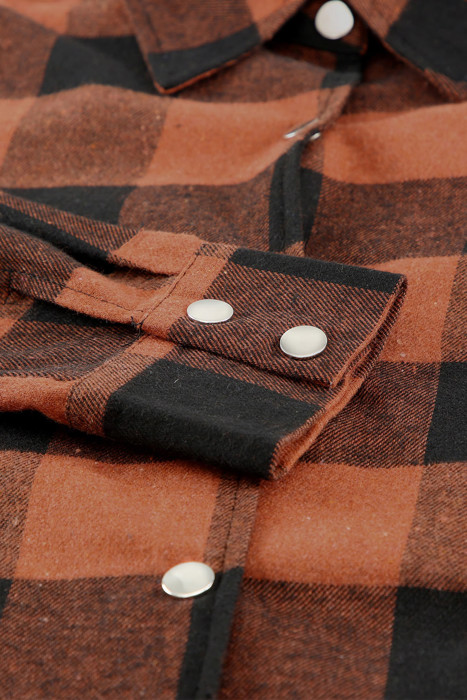 Love Kuza - Cedar Grove Plaid Snap Jacket