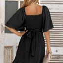  Love Kuza Silky Sweetheart Ruffle Dress