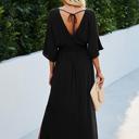  Love Kuza V-Neck Dolman Sleeves Maxi Dress