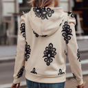 Beige Small Love Kuza Regal Charm Hoodie