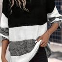  Love Kuza Colorblock Cozy Long Sweater