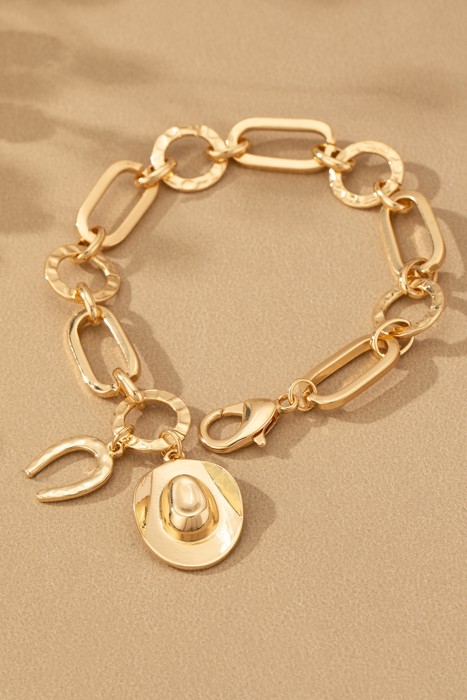 Very Carrot Western Charm Chunky Bracelet