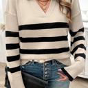  Love Kuza Collared Streak Pullover