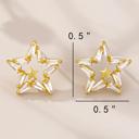  Very Carrot Radiant Starburst Stud Earrings