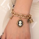  Very Carrot Parisian Keepsake Charm Toggle Bracelet