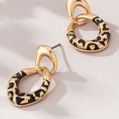 Very Carrot Wild Luxe Enamel Drop Earrings