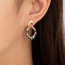 Very Carrot Wild Luxe Enamel Drop Earrings