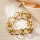  Very Carrot Bold Link Toggle Bracelet