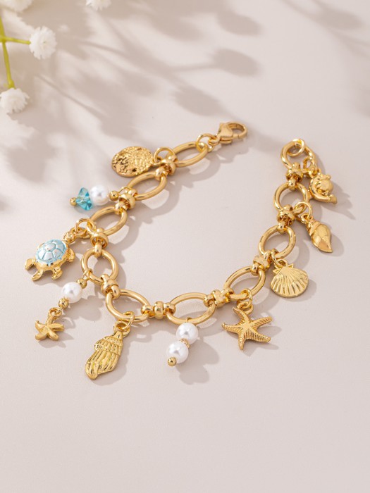 Very Carrot Nautical Elegance Charm Bracelet