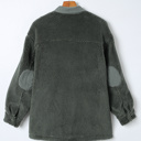  Love Kuza - Ever-grey green Escape Sherpa Jacket