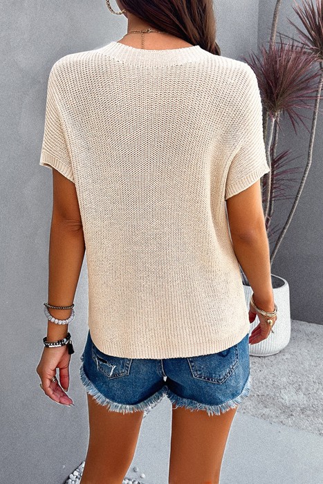 Love Kuza Off Duty Knit Top