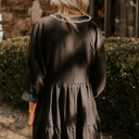  Love Kuza - Twilight Contrast Tiered Dress