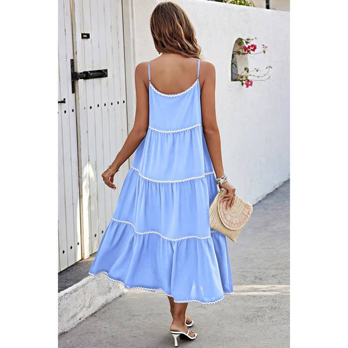 Love Kuza Wave Trim Wonder Maxi