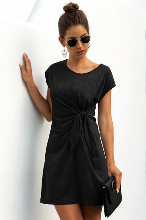 Love Kuza Knottingly Chic T-Shirt Dress