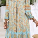  Love Kuza Vintage Boho Petals Dress