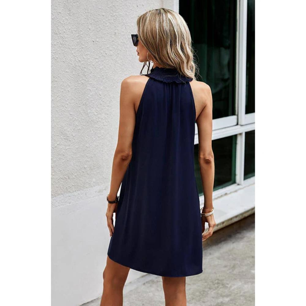 Love Kuza Chic Whisper Mock Neck Dress