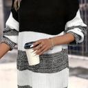  Love Kuza Colorblock Cozy Long Sweater