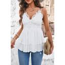  Love Kuza Lace Luxe Peplum Cami