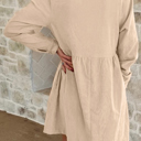  Love Kuza - Sandstone Stroll Corduroy Dress