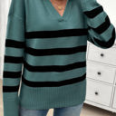  Love Kuza Collared Streak Pullover